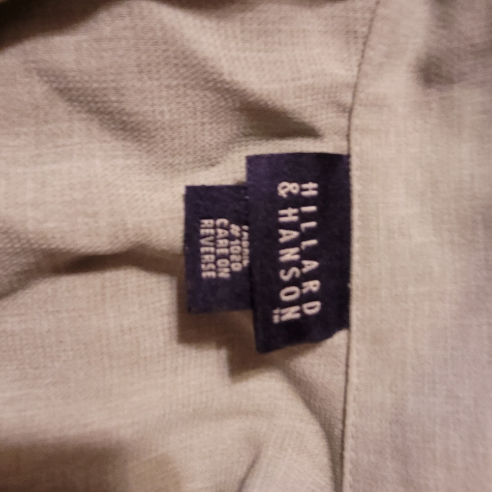 Hillard and handson wrap around grey dress size 14